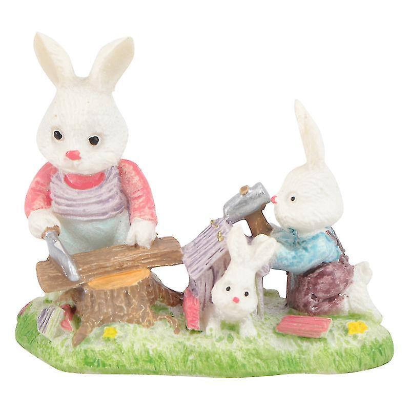 1 Stück Miniatur-kaninchenfigur