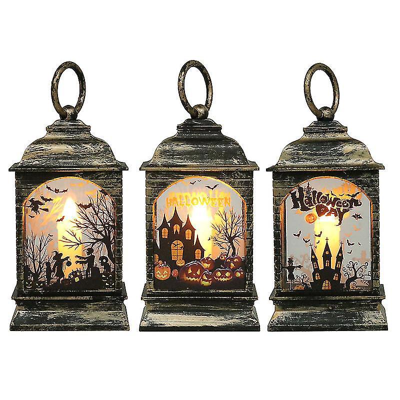 3-teilige Halloween-lampen