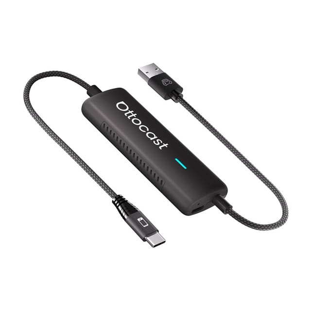 Ottocast Wireless Car Adapter with MirrorCast