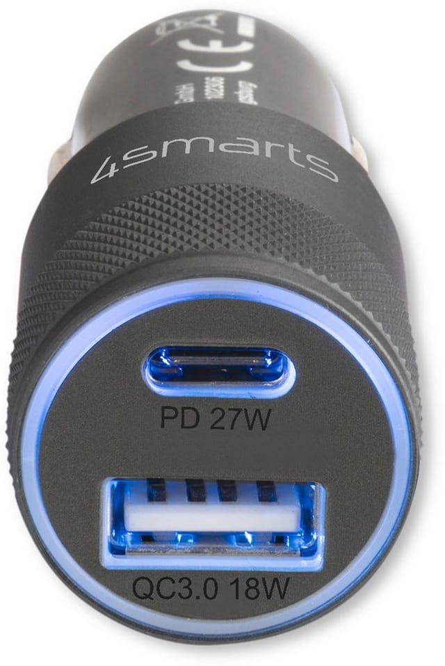 4smarts Car Charger Rapid+ 27 W