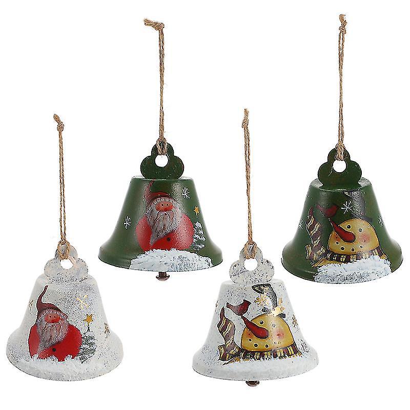 4-teiliges Glockenornament