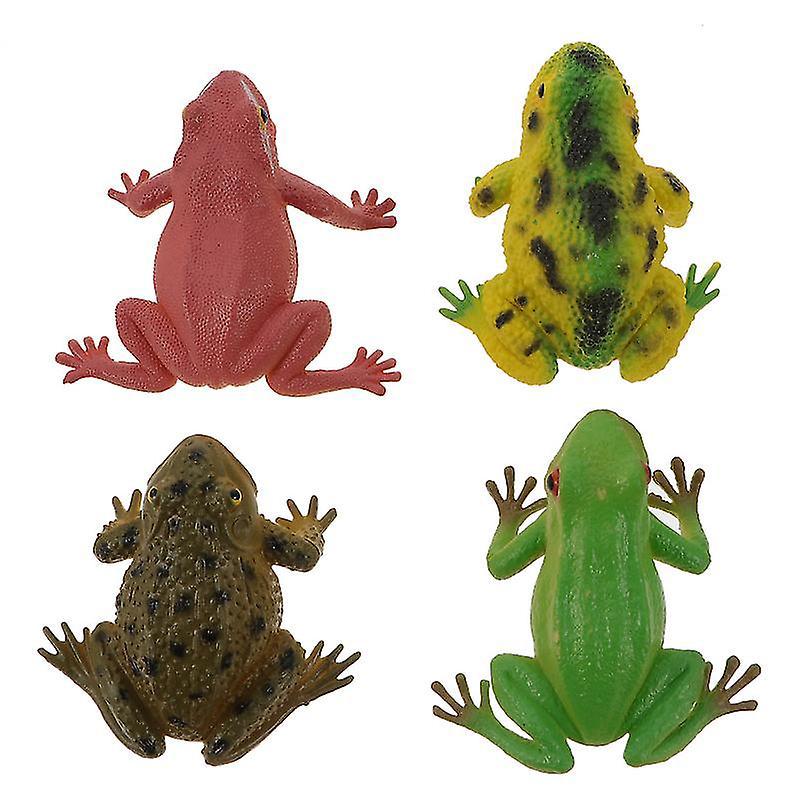 4 Stück Künstliche Frösche