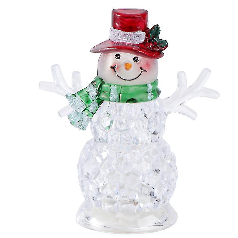 1 Stück Schneemann-tischdekoration