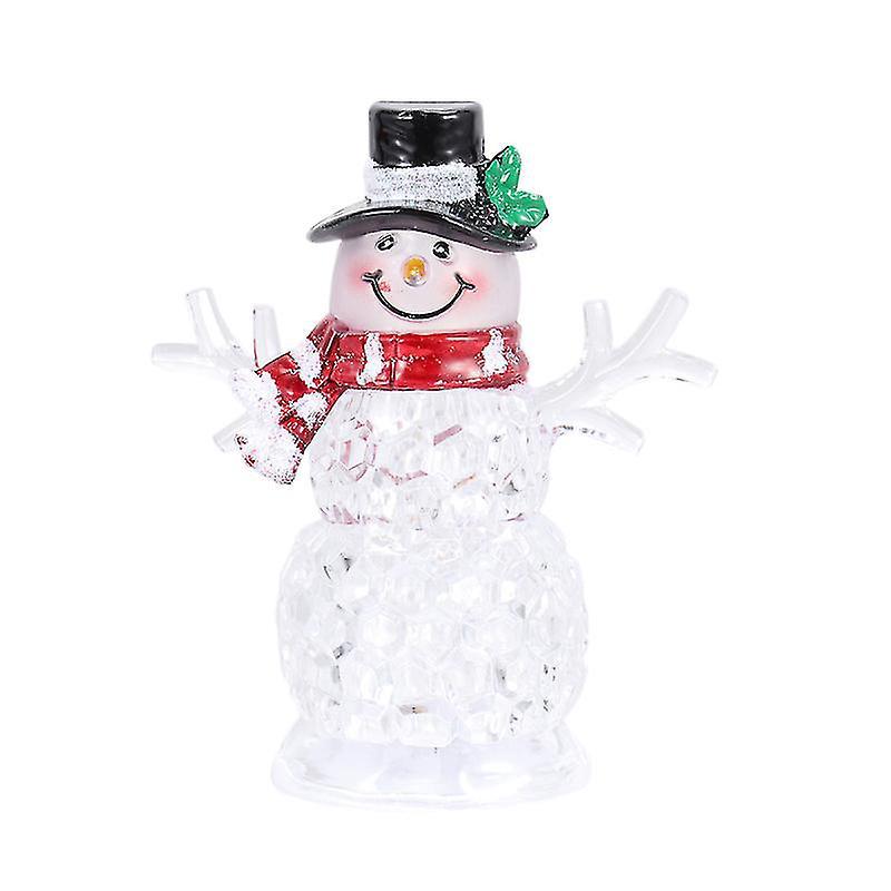 1 Stück Schneemann-nachtlicht Zur Dekoration Von Wohnräumen