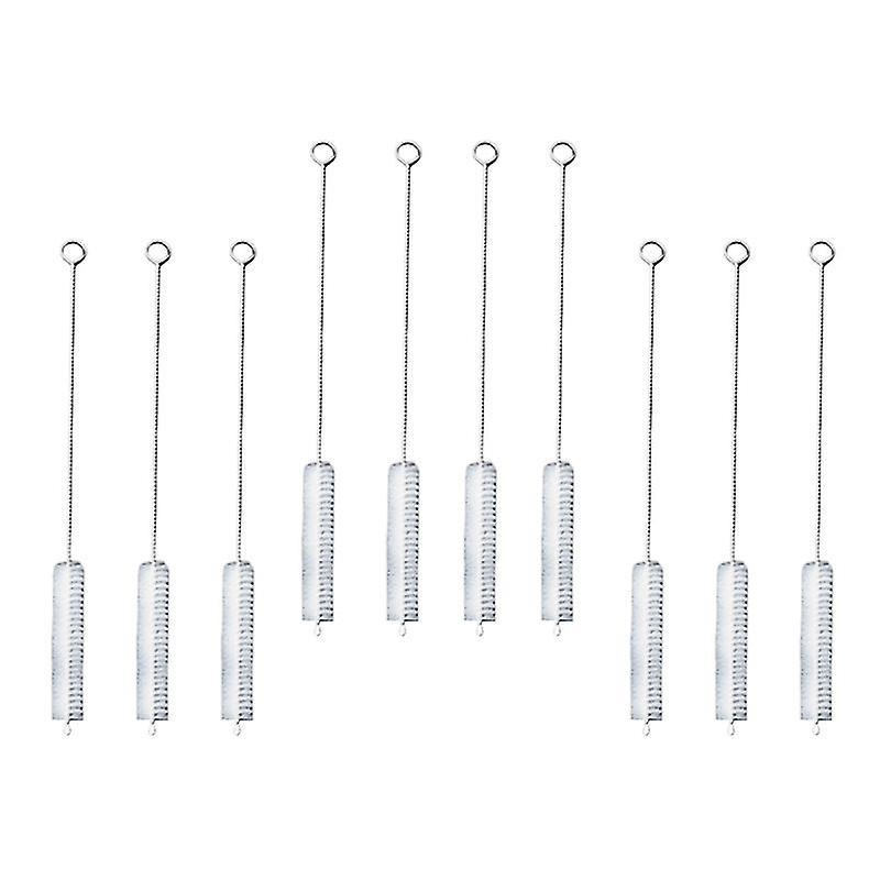 20 Stück Edelstahl-strohhalmbürsten