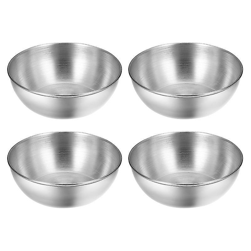 Edelstahlschalen Zum Dippen Von Speisen