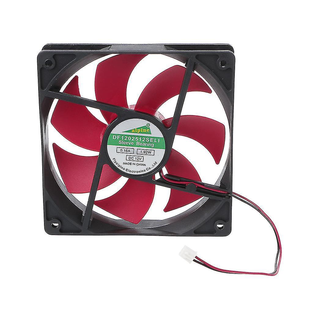 Mini-lüfter 120x120x25mm Für 12v Dc, 0,16a, 2-polig, 7-blatt, Kühler 12025