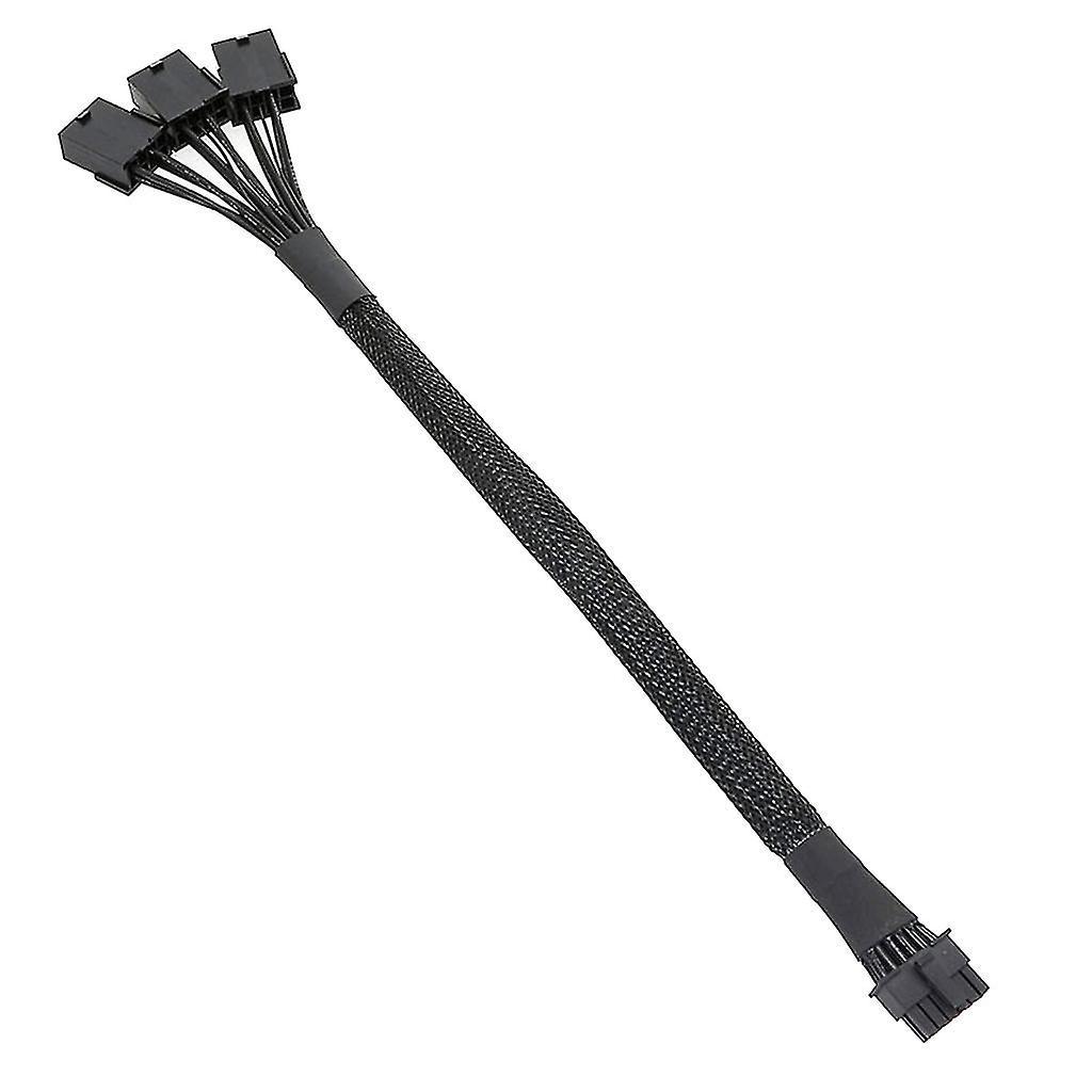 16-pin (12+4) Auf 3x8-pin Pci-e 5.0 Ummanteltes Verlängerungskabel Für 3090ti Und Rtx 4090