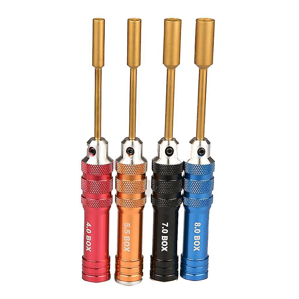 Reparaturwerkzeug Für Hubschrauber (rc) – Flachkopf-sechskantschraubendreher-set (4,0/5,5/7,0/8,0 Mm)