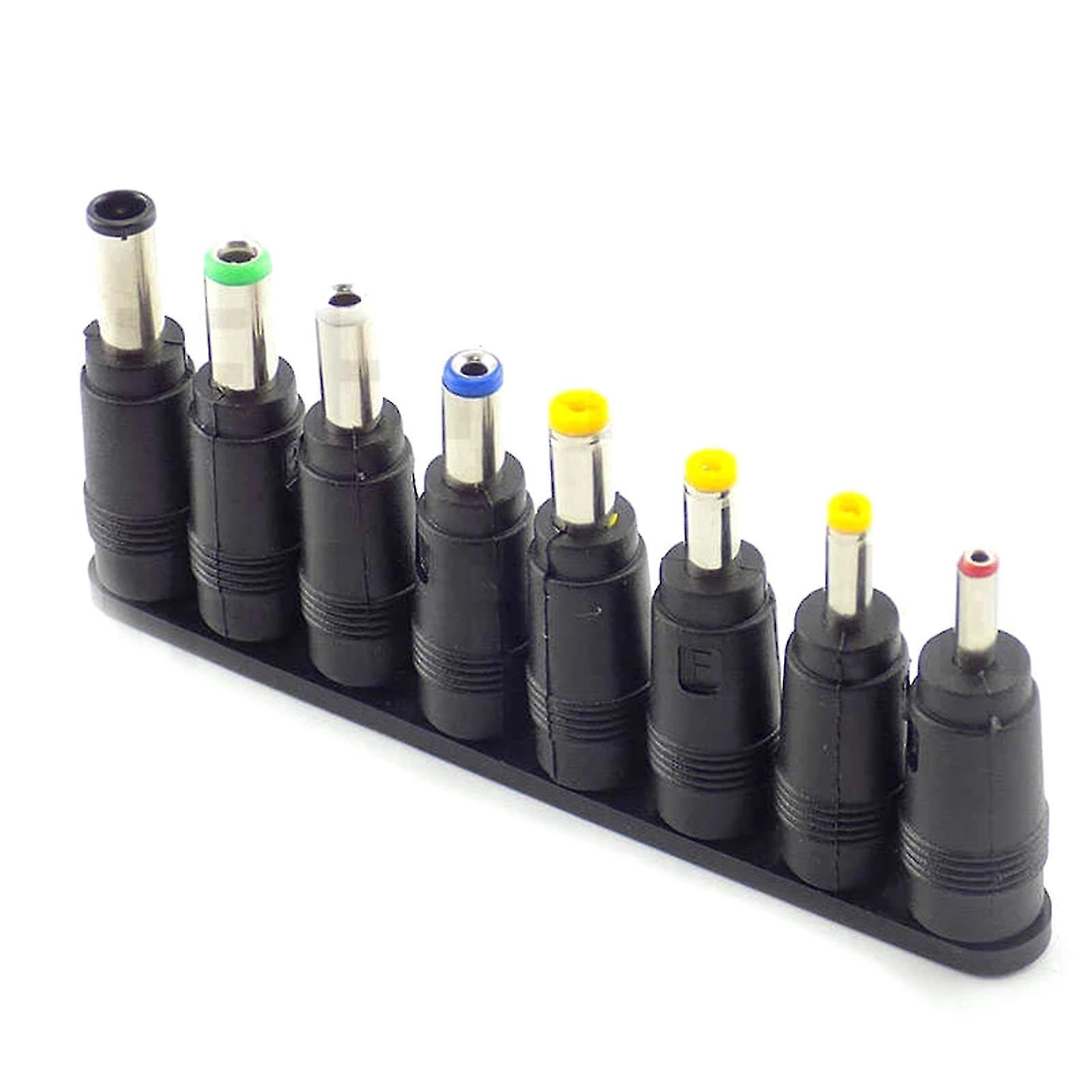 Universal-adapter Für Dc-buchse 5,5 X 2,1 Mm Auf 8 Stecker Für Laptops Und Notebooks