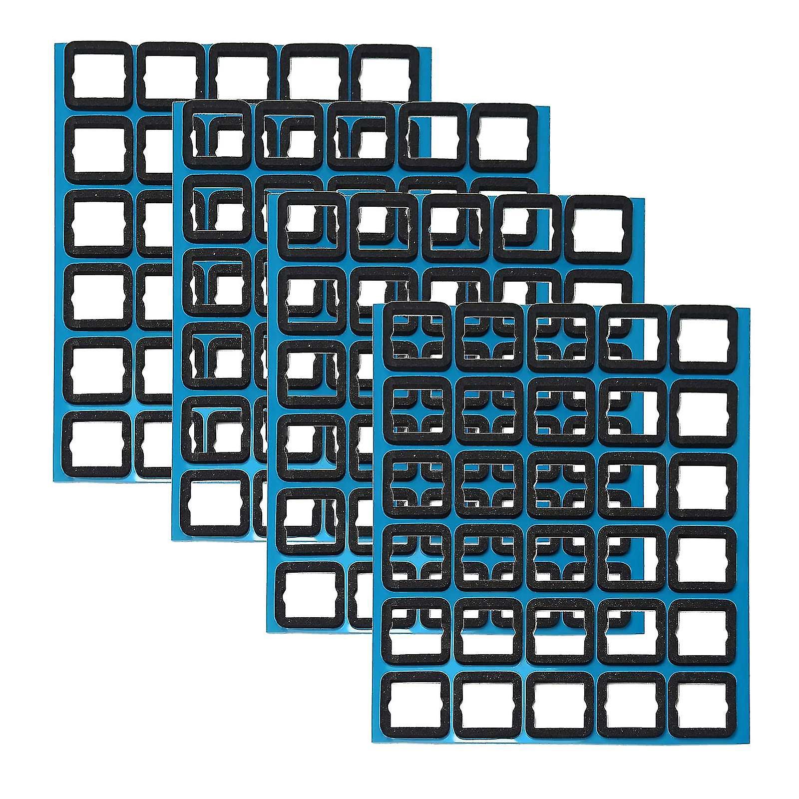 120 Stück Eva-schaumstofffolien-pads Für Mechanische Tastaturschalter, Zwischenachsen-fußpads