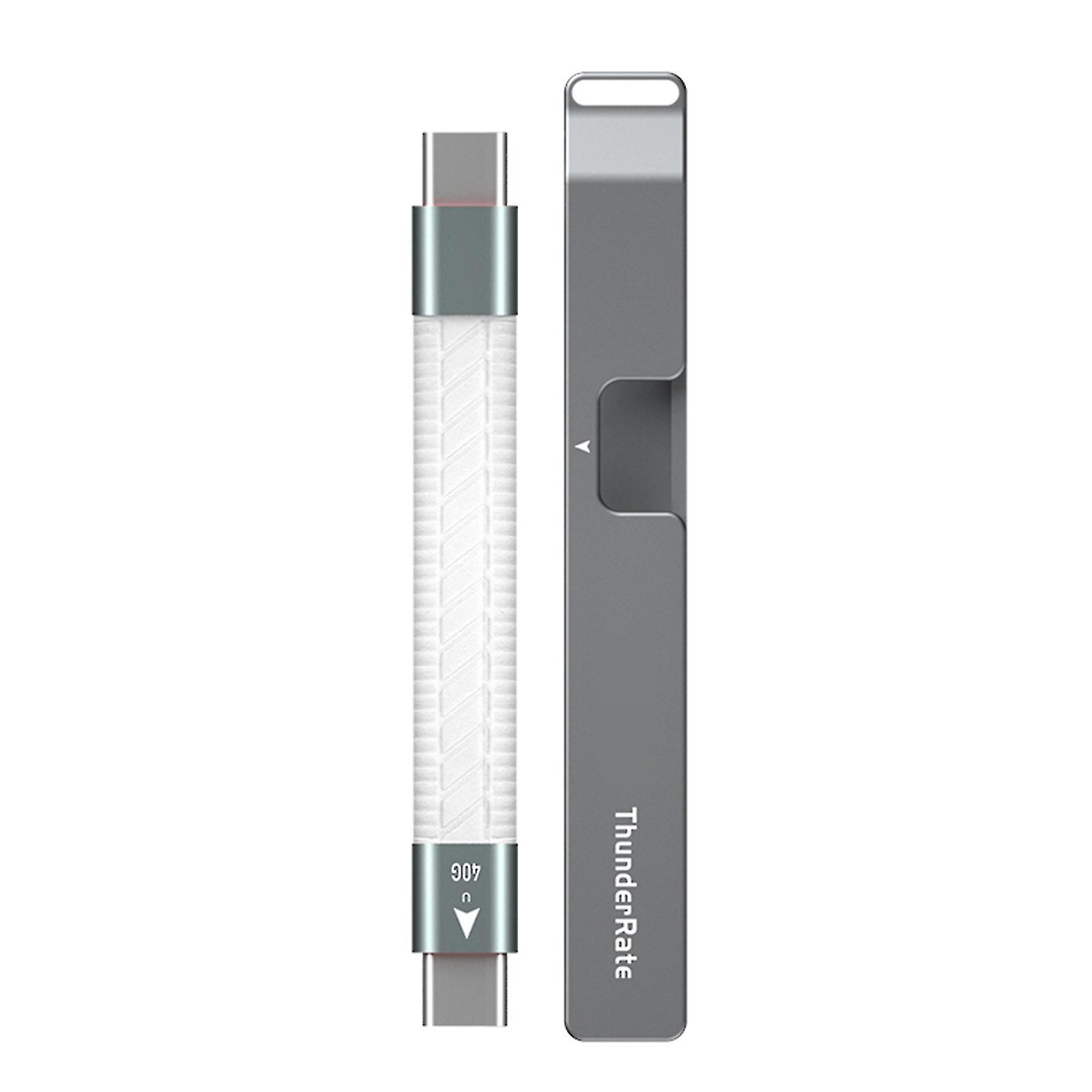 Kurzes Usb-c-auf-usb-c-kabel [9 Cm 3,54 Zoll] 40 Gbit/s Für 4 Emarkchips
