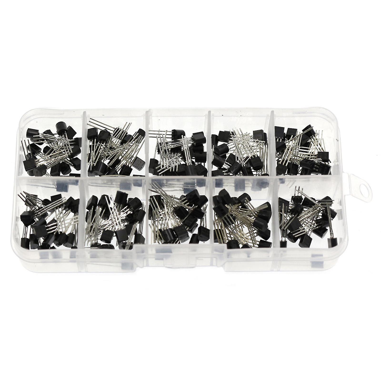 Transistoren Sortiert (to-92) Bc548 Bc549 Bc550 Bc556 Bc557 Bc558 200 Stück 10 Werte