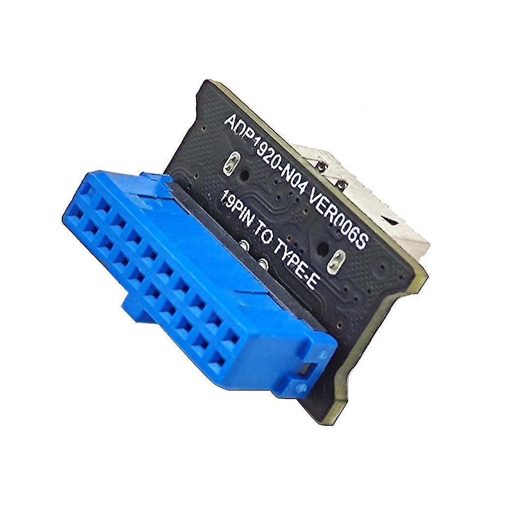 Motherboard Usb 3.0 Front 19-pin Auf 3.1 Typ-c Frontpanel-header Typ-e Adapter