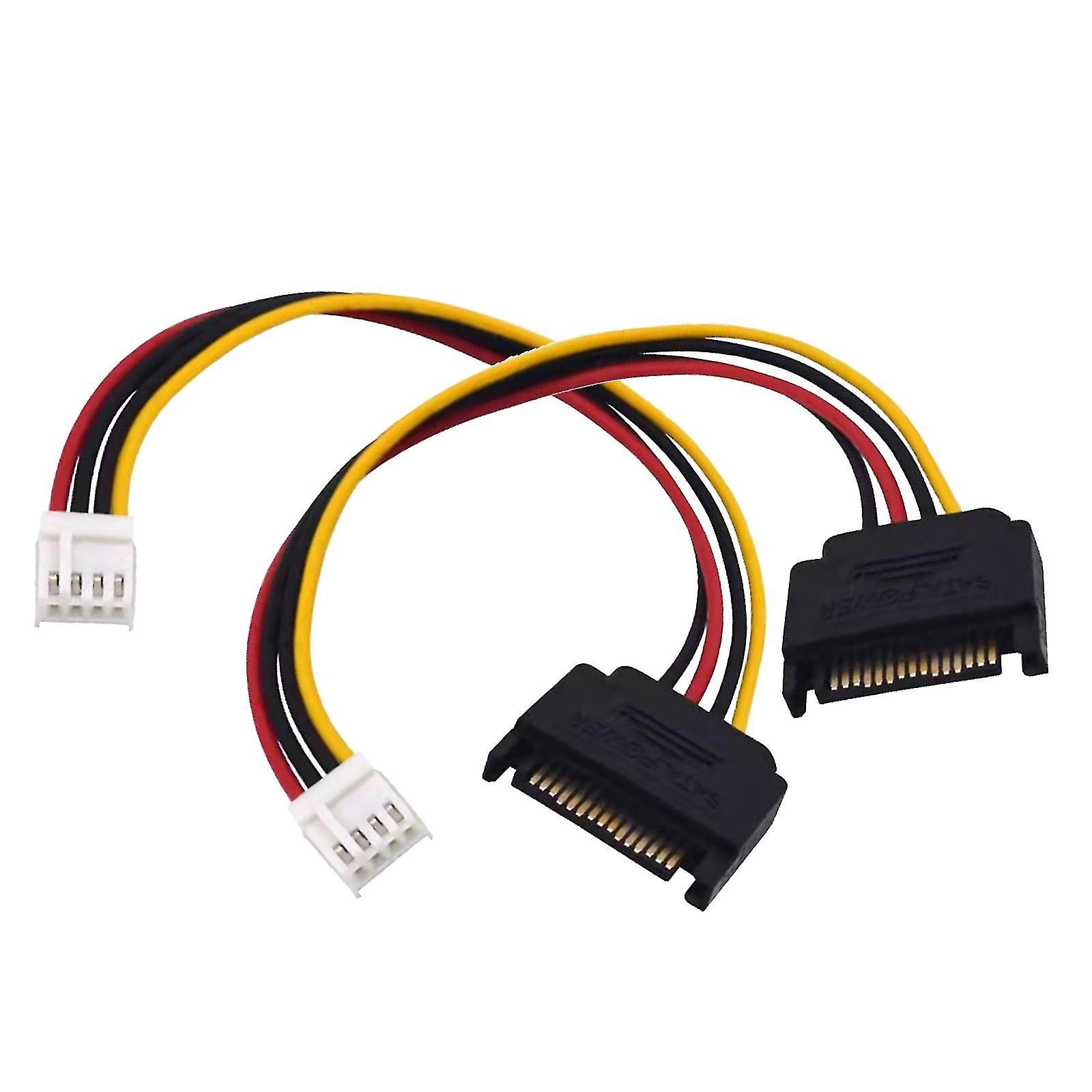 Sata 15-pin Stromkonverter-adapterkabel 4-pin Ide Auf Sata 15-pin Stromverlängerung