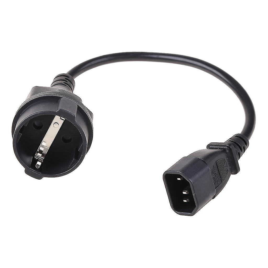 35 Cm Usv/pdu-stromkabel Iec 320 C14 Auf Cee7-euro-buchse Adapter