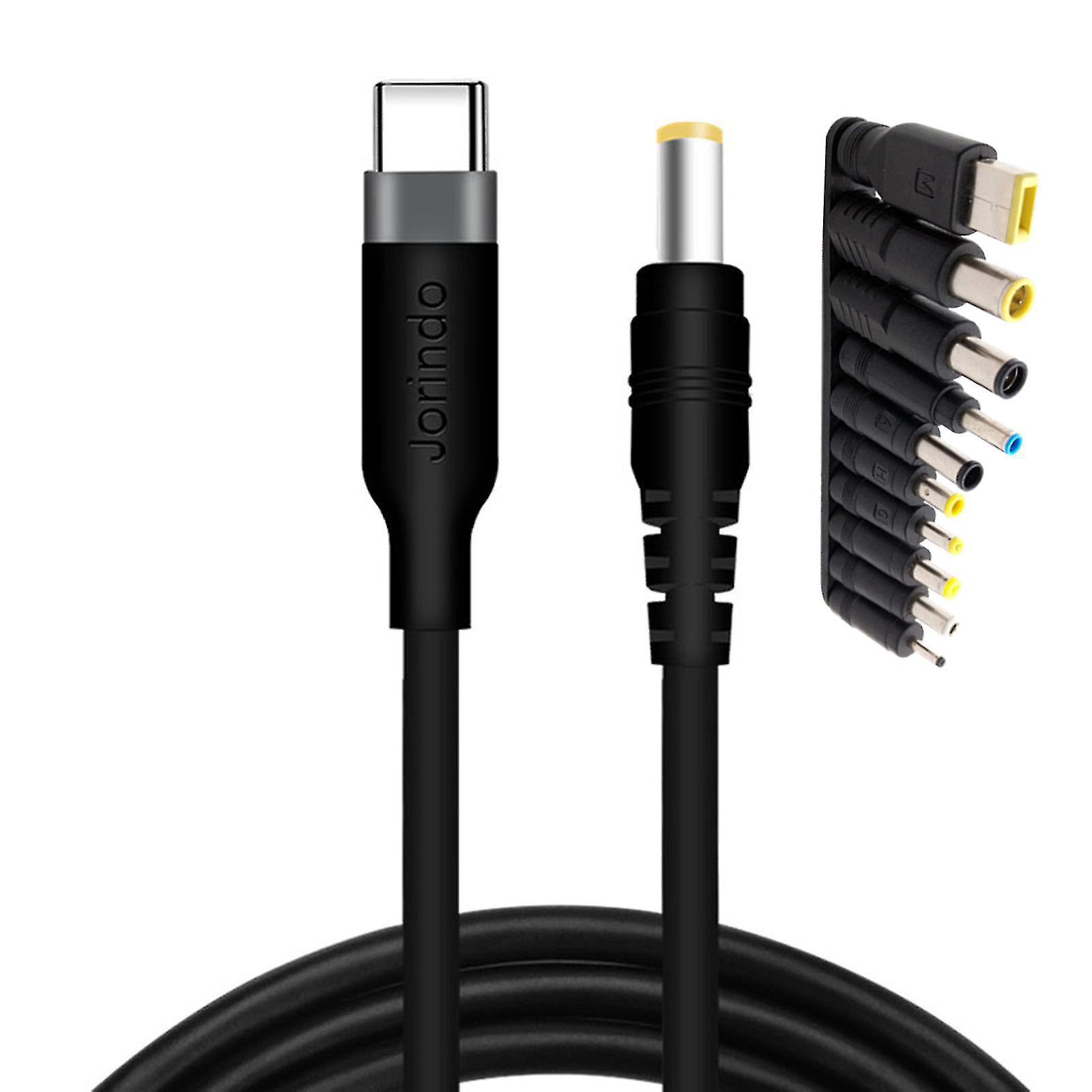 Usb-c/typ-c Pd Auf 12v 5,5x2,5mm Stromkabel Für Laptop, Led-licht, Cctv-kamera
