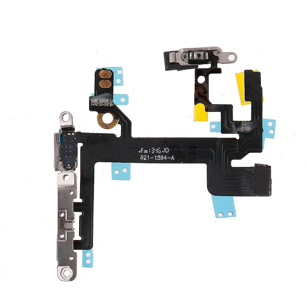 Ein-/ausschalter, Stummschaltung, Lautstärkeregler, Anschlusskabel, Flachbandkabel Für Iphone 5s