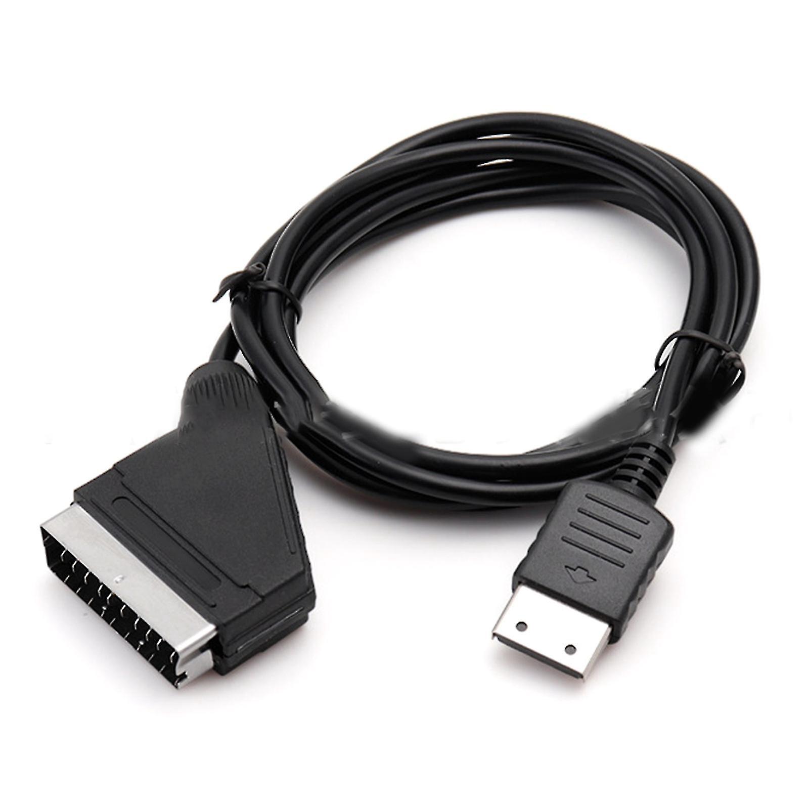 Euro-scart-stecker-stereo-audiokabel Für Segadc128-spielkonsole, Oxidationsbeständig