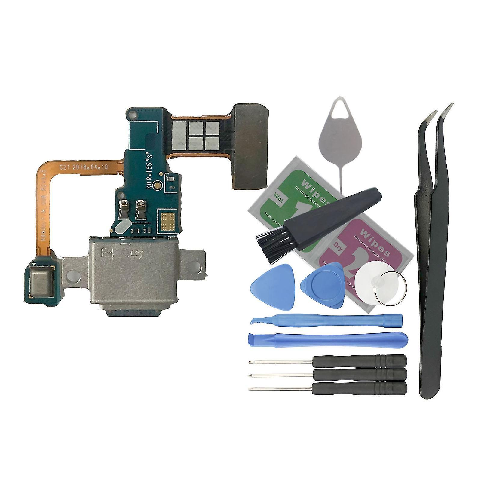 Flexkabel Mit Usb-ladeanschluss Und Mikrofonen Für Galaxy Note9n960u N960f N960n