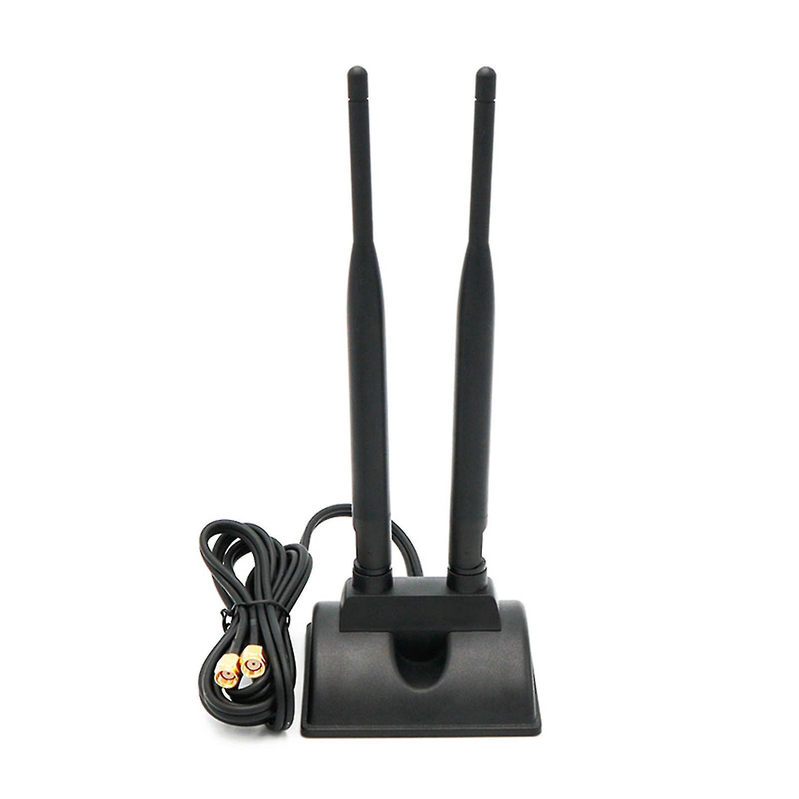 2,4-ghz- Und 5-ghz-dualband-antenne, Magnetischer Fuß, Wlan-router-wlan-adapter