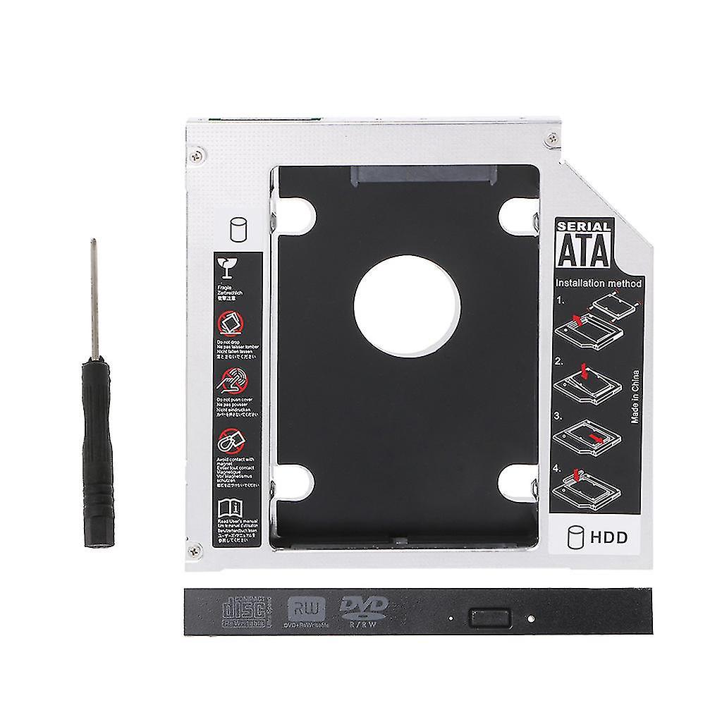 Universeller 12,7-mm-2,5-zoll-sata-zu-sata-festplattenrahmen Für Zweite Hdd/ssd