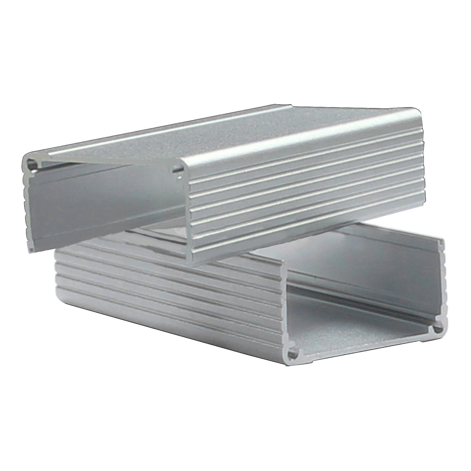 Diy-aluminiumgehäuse Für Elektronikprojekte, Leiterplatten-metallgehäuse, 3,94 X 1,81 X 1,81 Zoll