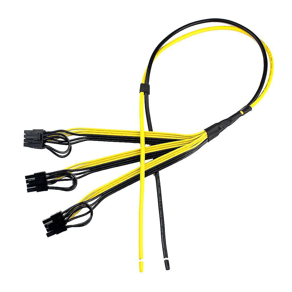 12 Awg 18 Awg 8-poliges Miner-stromadapterkabel Modulare Netzteil-kits