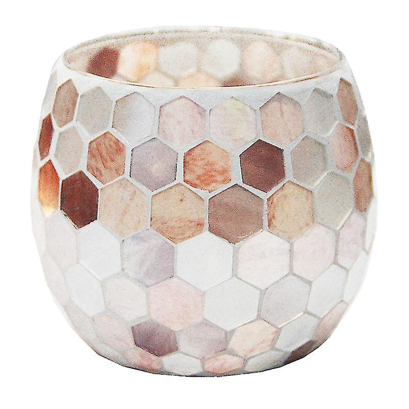 Der Neue 1-teilige Mosaikglas-kerzenständer