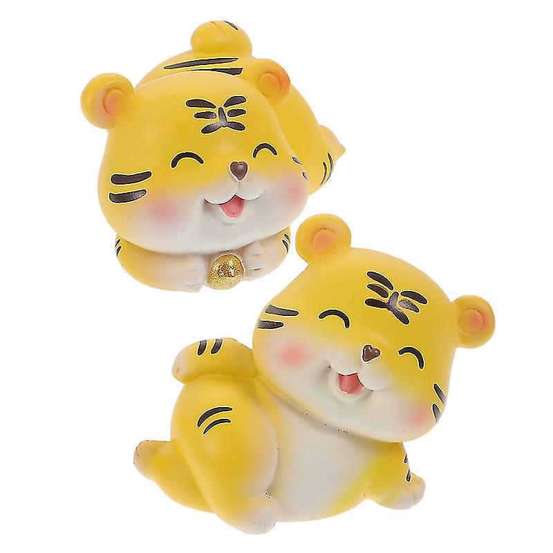 2 Stück Tigerschmuck