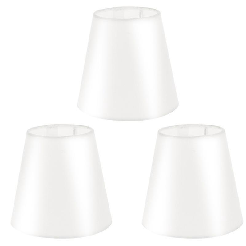 3-teiliger Lampenschirm Aus Stoff