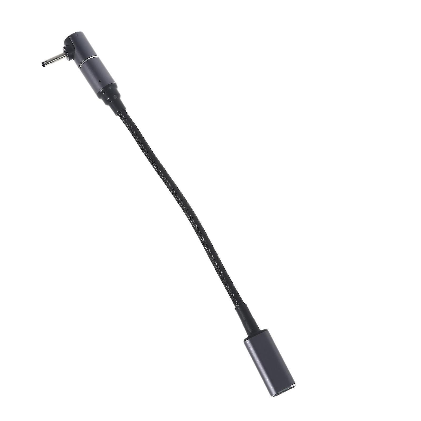 100-w-magnet-netzteil-ladekabel Mit Usb-c-buchse Auf 3,0 X 1,0 Mm Stecker Für Laptops
