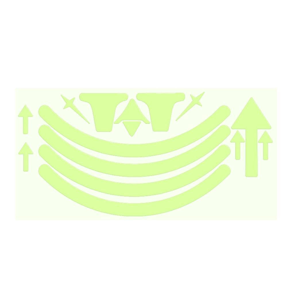 Leuchtende Aufkleber, Leichte Fluoreszierende Aufkleber, Nachtflug-aufkleber-patch
