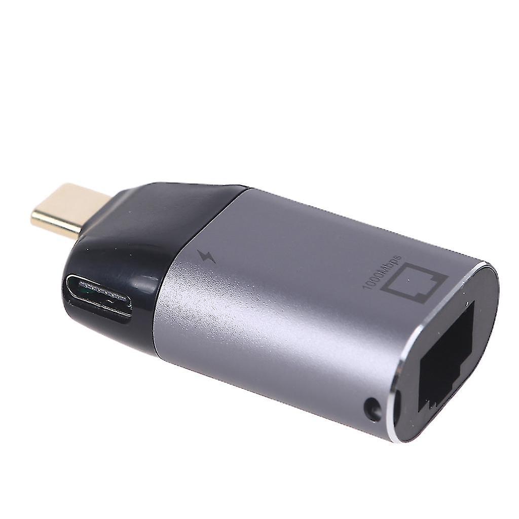 Hocheffizienter 8k 60hz Usb-c/typ-c Auf Rj45 Netzwerk-lan-adapter-konverter