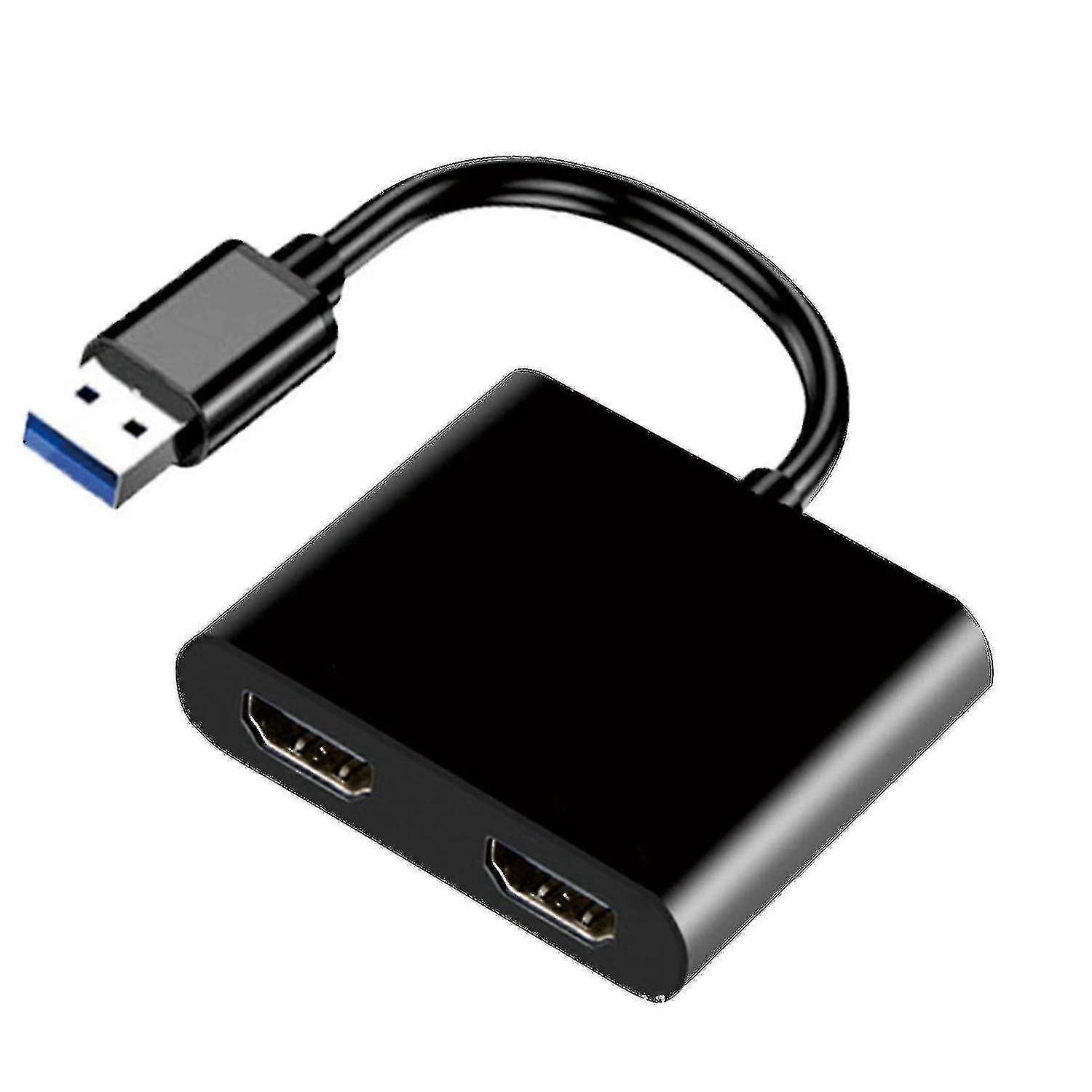 Usb 3.0 Auf Dual-hdmi-kompatibler Adapter – Einfache Bedienung – Breite Kompatibilität Mit Den Meisten Betriebssystemen