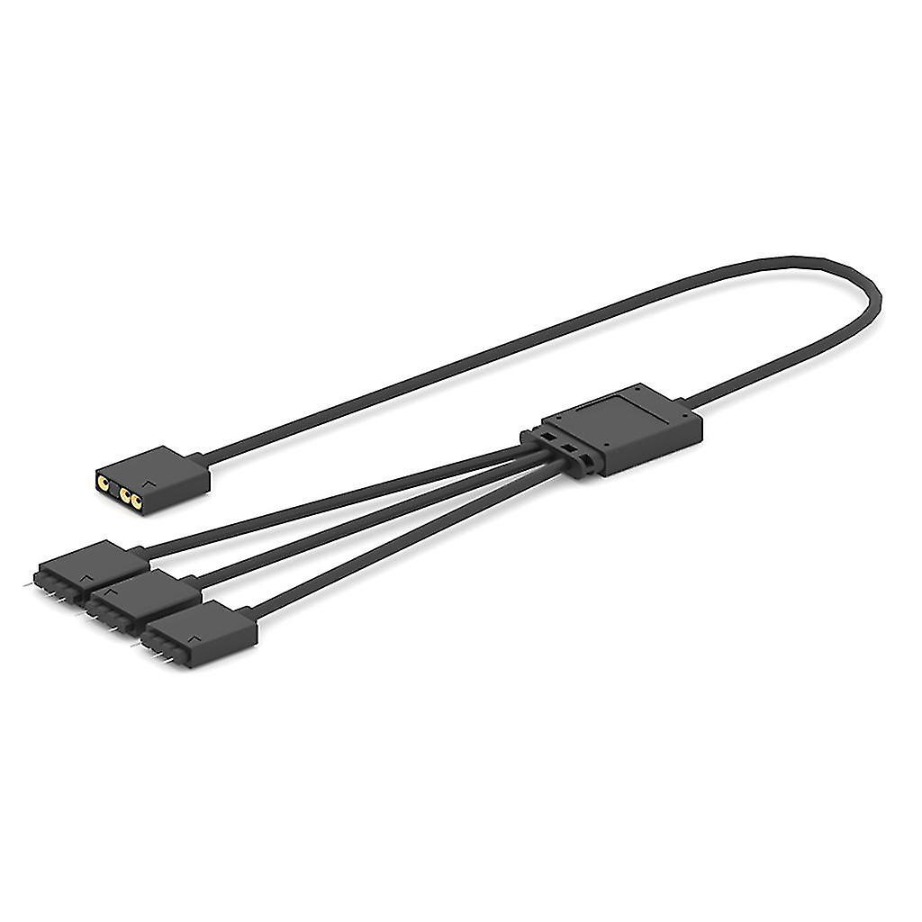 Argb 5v 3-pin Verlängerungskabel-adapter 30cm 1 Auf 3 Rgb Led-splitterkabel-hub