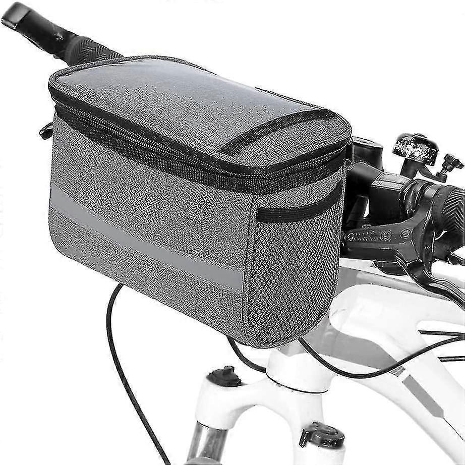 Fahrradlenkertasche Mit Isolierter Vordertasche, Mtb-lenkertasche