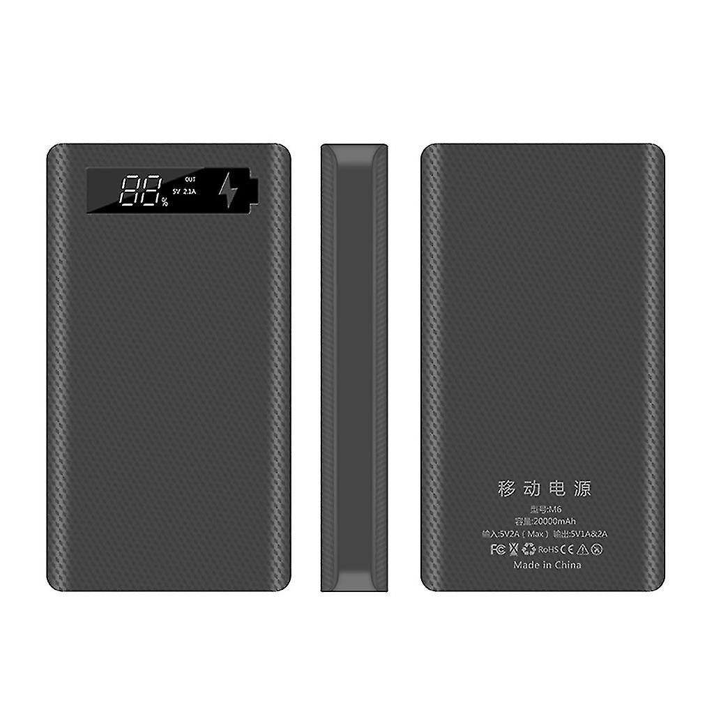6-slot-ladebox Für 18650-akkus, Gängige Pd/qi-powerbank, Diy-ladebox