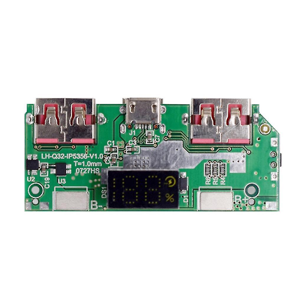5v 3a 18650 Lithium-akku-schnelllademodul Mit Digitalanzeige