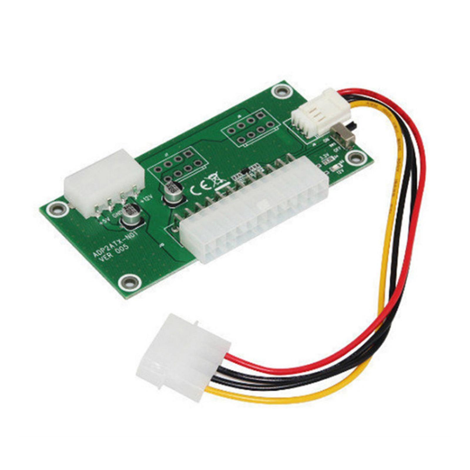 Dual-netzteil-synchronisationsadapter Add2psu 24-pin Auf 4-pin Molex-synchronisationsstarter