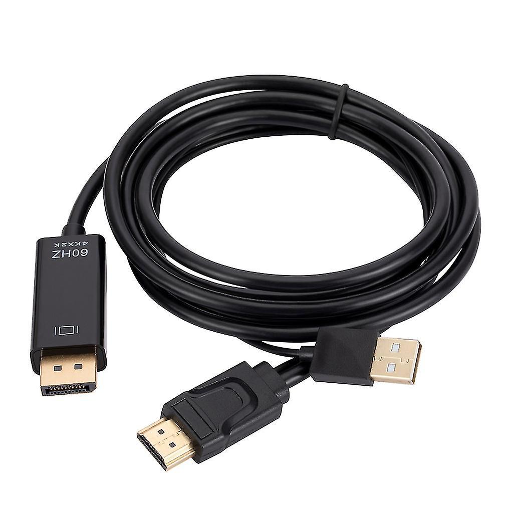 Hdmi-kompatibles Displayport-kabel, Unterstützt 4k-60hz Für Monitor Und Computer