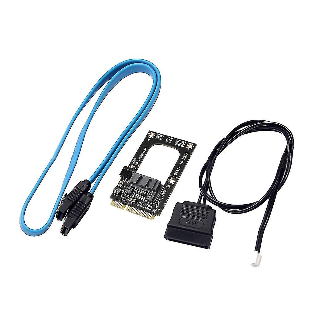 Mini-sata-auf-7-pin-sata-verlängerungsadapter (full-high/half-size) Für 2,5"- Und 3,5"-festplatten