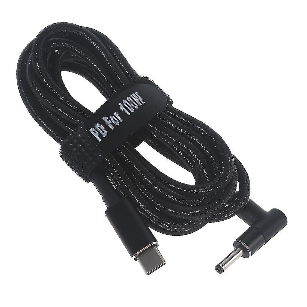 100-w-pd-usb-typ-c-stecker-eingang Für Dc-3,5 X 1,35-mm-stecker-ladekabel