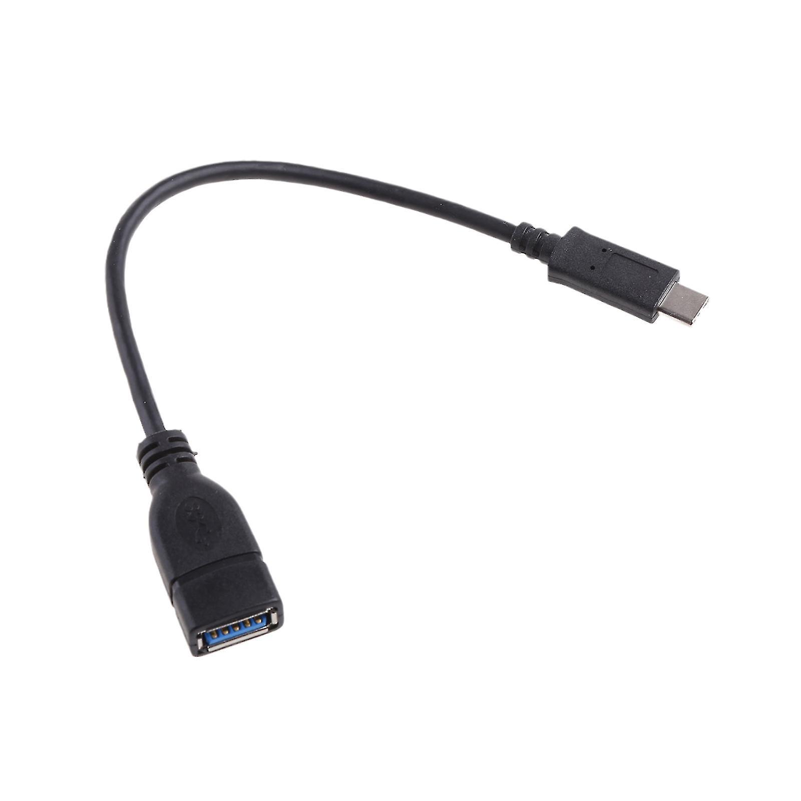20 Cm Ultrakurzes Usb-c-kabel (typ-c-stecker Auf Usb-3.0-buchse) Zum Laden, Synchronisieren Und Für Daten