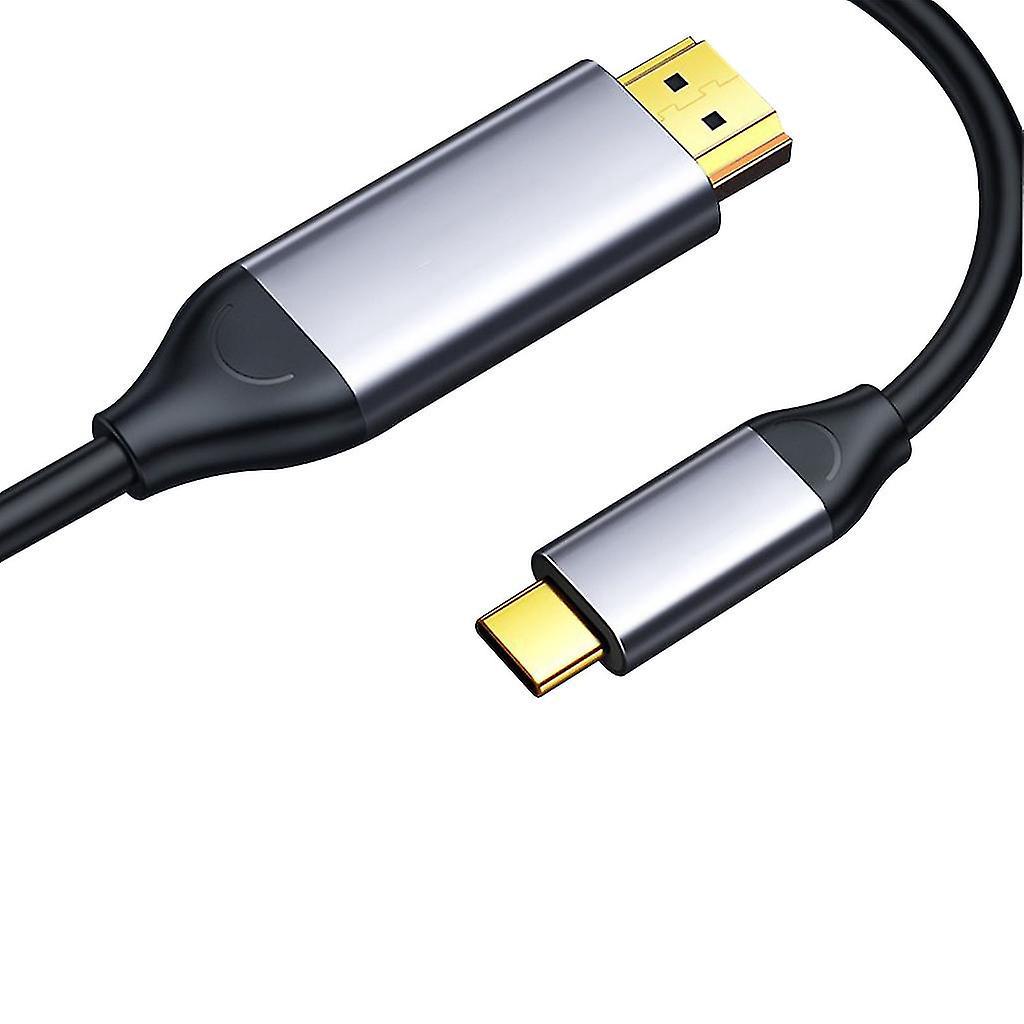 Usb-typ-c-auf-hdmi-kompatibles Kabel 4k@30hz 3-adrig Für Heimbüro