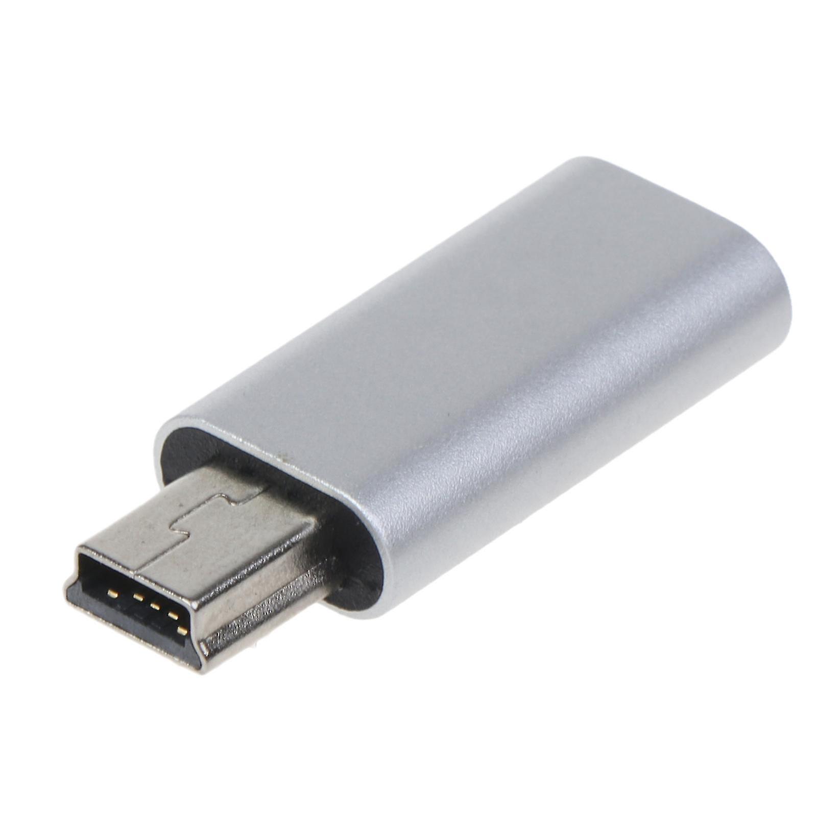 Usb-c-auf-mini-usb-adapteranschluss Mit Unterstützung Für Laden Und Datensynchronisierung Für Mp3-player