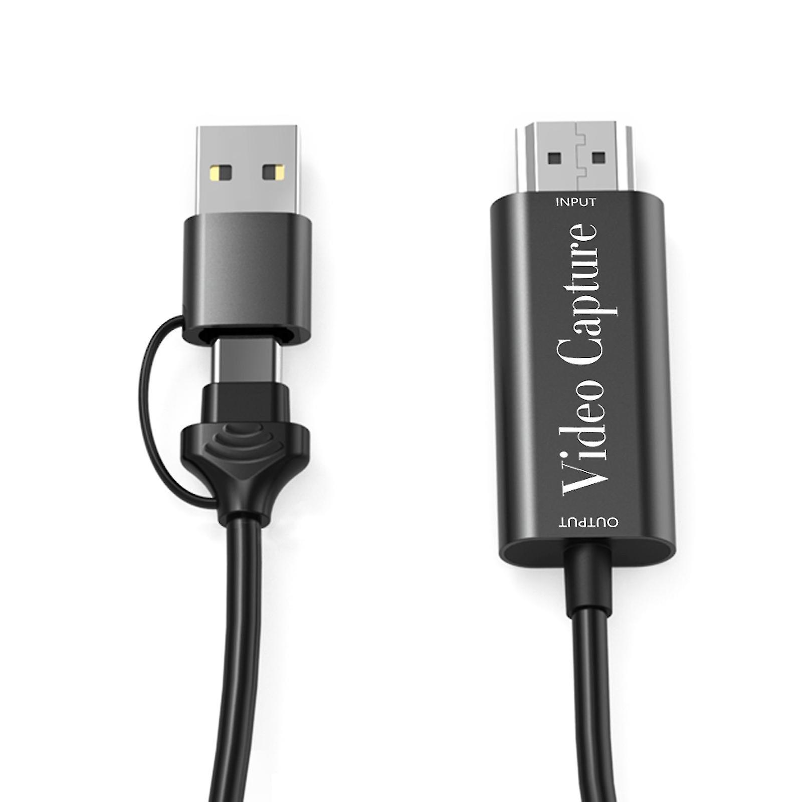 Hochauflösende Spielvideoaufnahme, Hdmi-kompatibel, Usb Typ A/c Ein-/ausgang