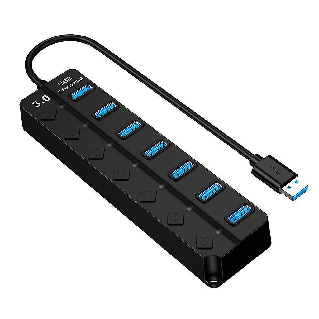Usb 3.0 Hub, 5 Gbit/s Highspeed-datenübertragung Usb-splitter Für Laptop, Usb-stick