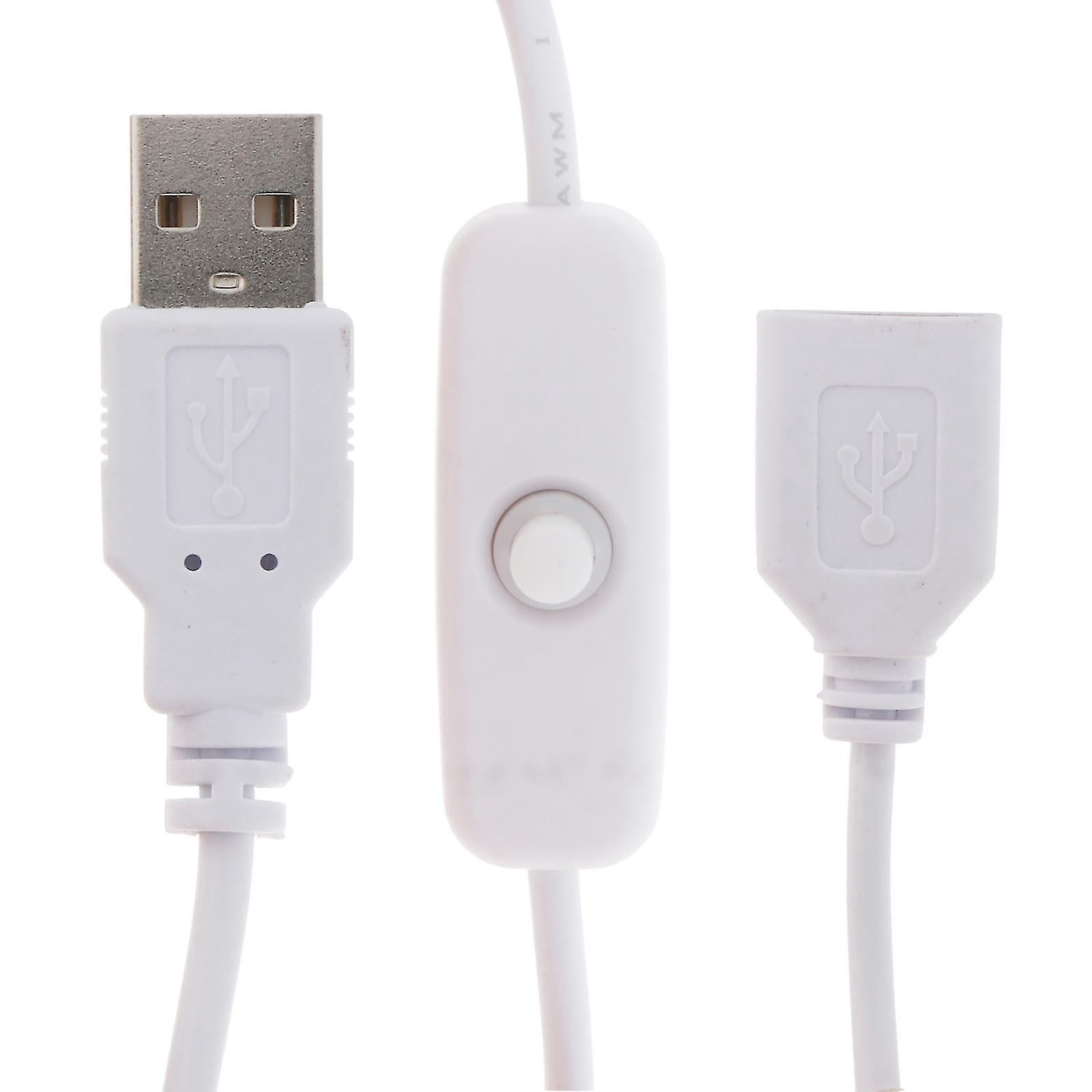 1 M Usb-kabel Mit Ein-/ausschalter, Verlängerungskabel Für Usb-lampen Und Usb-lüfter