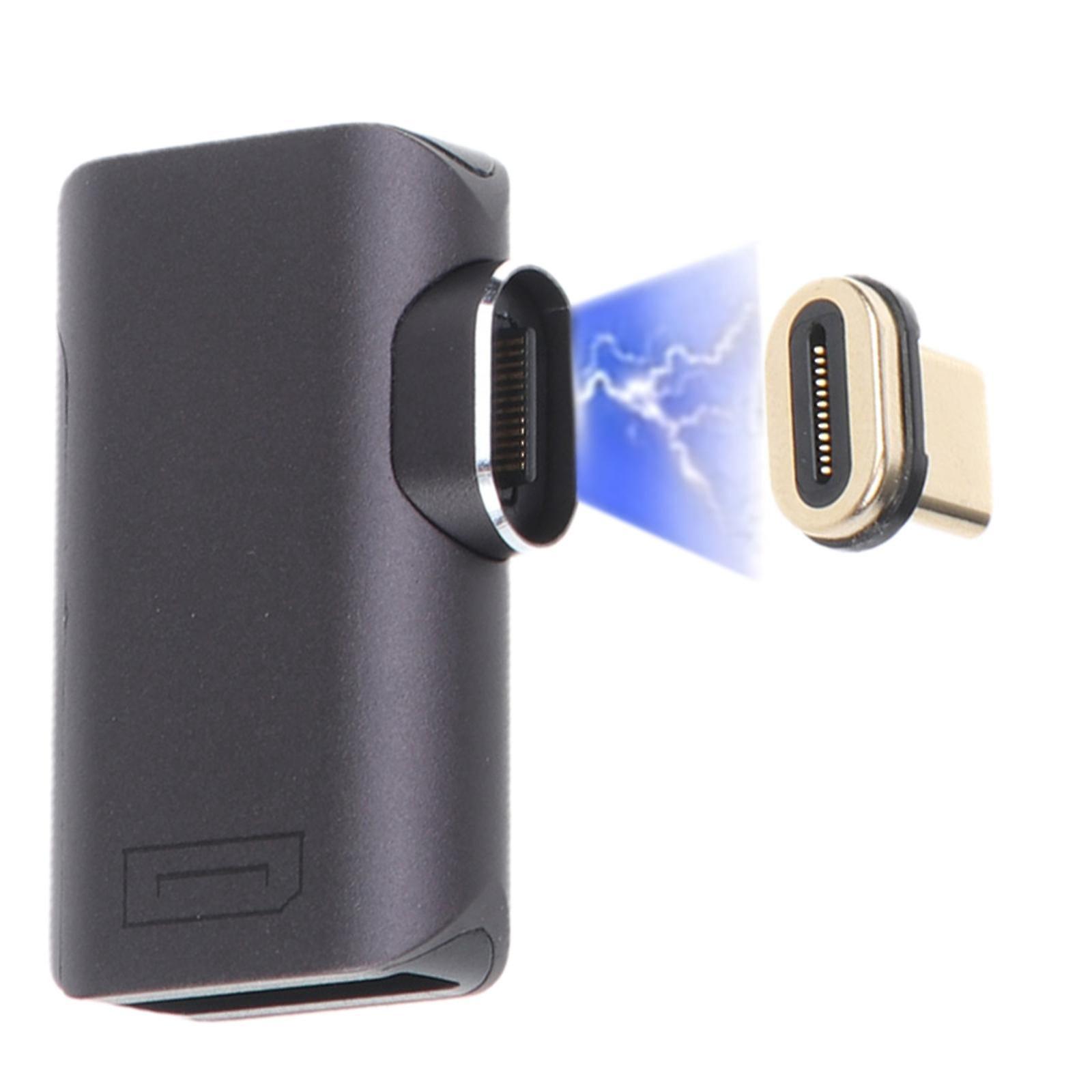 Magnetischer Usb-c-zu-displayport-adapter (8k, 60 Hz, 90°) Für Pc